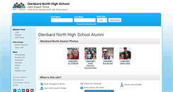 Desktop Screenshot of glenbardnorthhighschool.org
